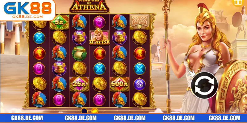 Wisdom of Athena cung cấp guồng quay lấy bối cảnh Hy Lạp cổ đại